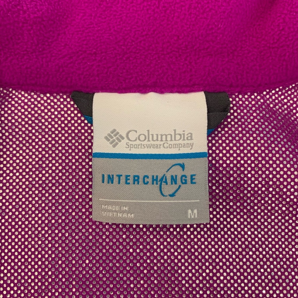 Columbia coat, removable liner and hood, girls size medium - Picture 13 of 16